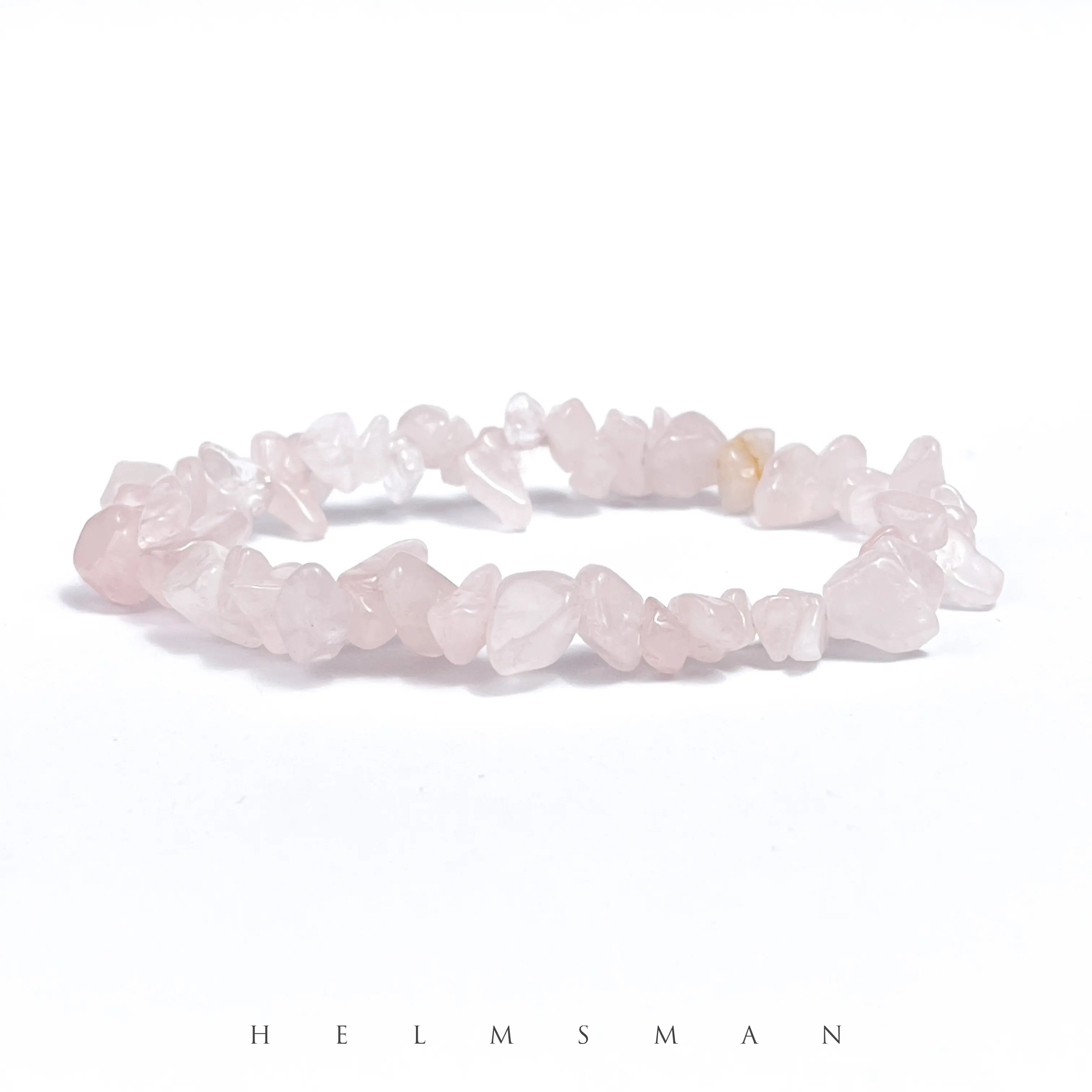 [Direct Buy] 1 Count Rose Quartz chips bracelet
