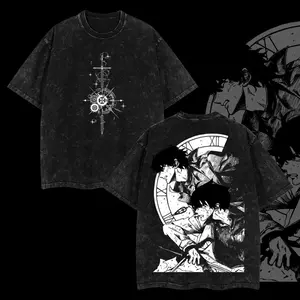 Anime Vintage Graphic Tees, Kim Dokja Omniscient Reader T-Shirt, Retro Anime Manga Shirt, Unisex Anime Manga Shirt Womenswear Menswear Top Streetwear Cotton Comfort