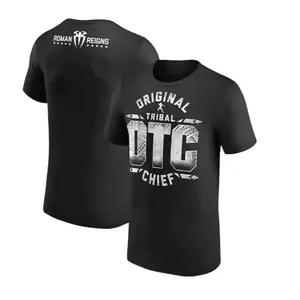 Roman Reigns OTC WWE Shirt, Wrestler Tee, Wrestling Merch for Fans, Unisex Casual Wear Cool Graphic Tee for Men & Women, Womenswear Menswear Tops