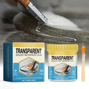 Transparent Sealing Waterproof Glue, Leak-Proof Sealant for Bathroom, Outdoor, Roof, Walls, Floors, Liquid Form, 1 Unit