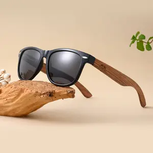 AMEXI Wooden Sunglasses Polarized for Driving Fishing: UV400 Protection - Wood Sunglasses for Outdoor Activities - Sun Glasses for Cyclists Runners Hikers