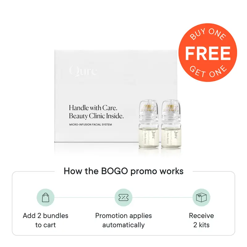 Micro-Infusion 1 Month Bundle (For Dark Spots) with Dark Spot Minimizing Niacinamide Serum