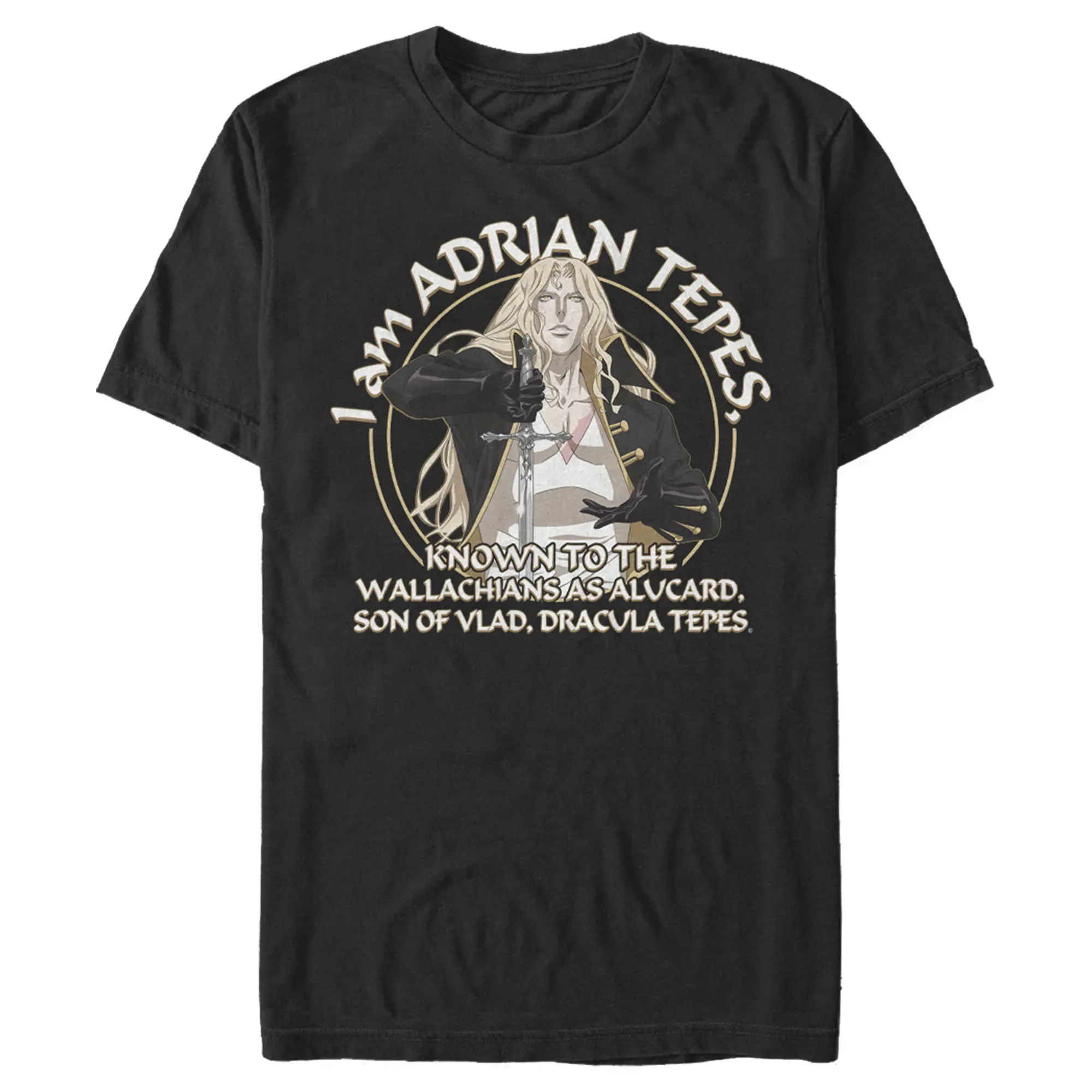 Men's Castlevania Alucard Son of Dracula T-Shirt
