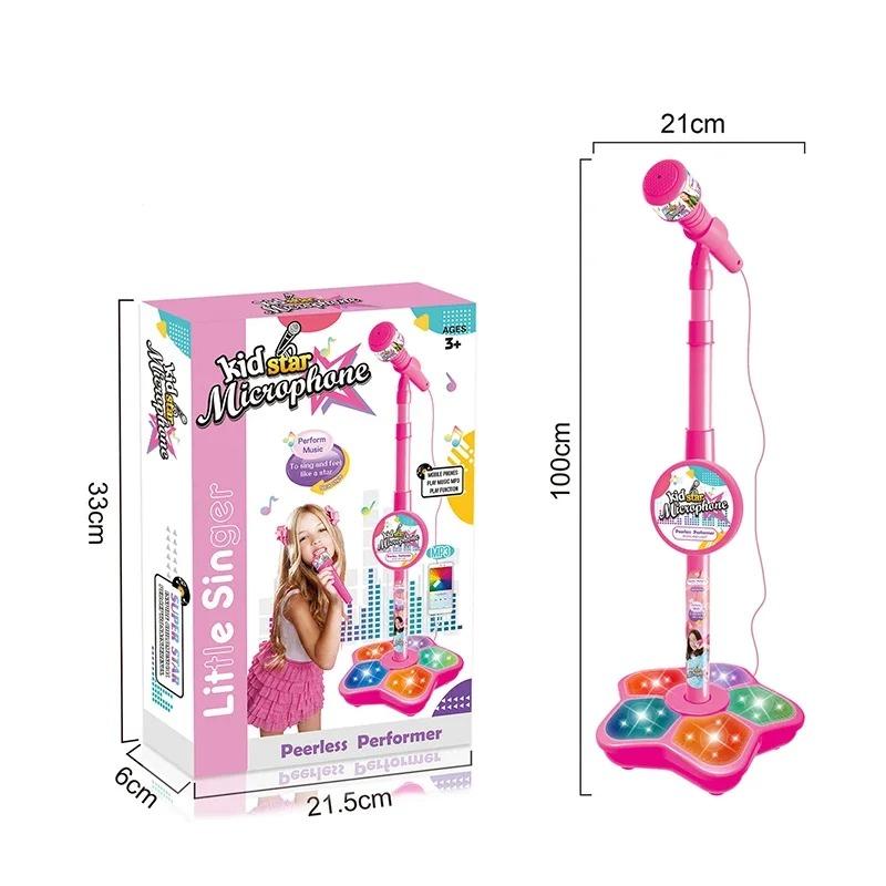 Tiny Singer's Dream! Kids Karaoke Microphone with Stand - Educational Toy & Epic Birthday Gift Tiny Singer's Dream! Kids Karaoke Microphone with Stand - Educational Toy & Epic Birthday Gift
