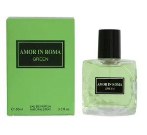 Amor In Roma Green Eau de Parfum Natural Spray Perfume for Women 100ml/3.3fl.oz. - Fragrance for Women