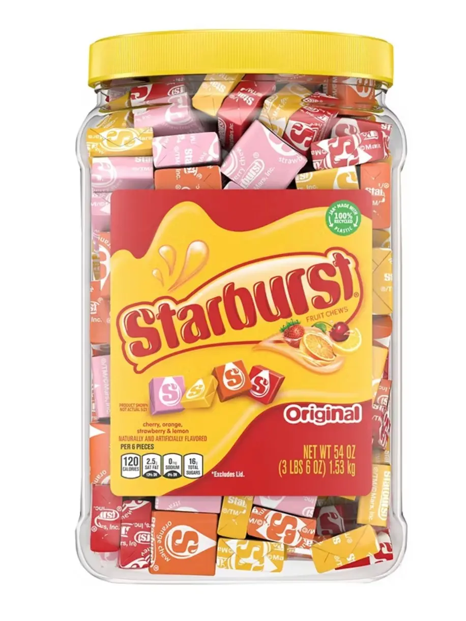Starburst Original Candy Jar, 54 oz.