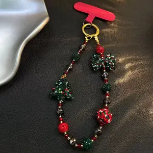 2 pieces of Christmas phone chain, suitable as a gift for friends, Phone Charm