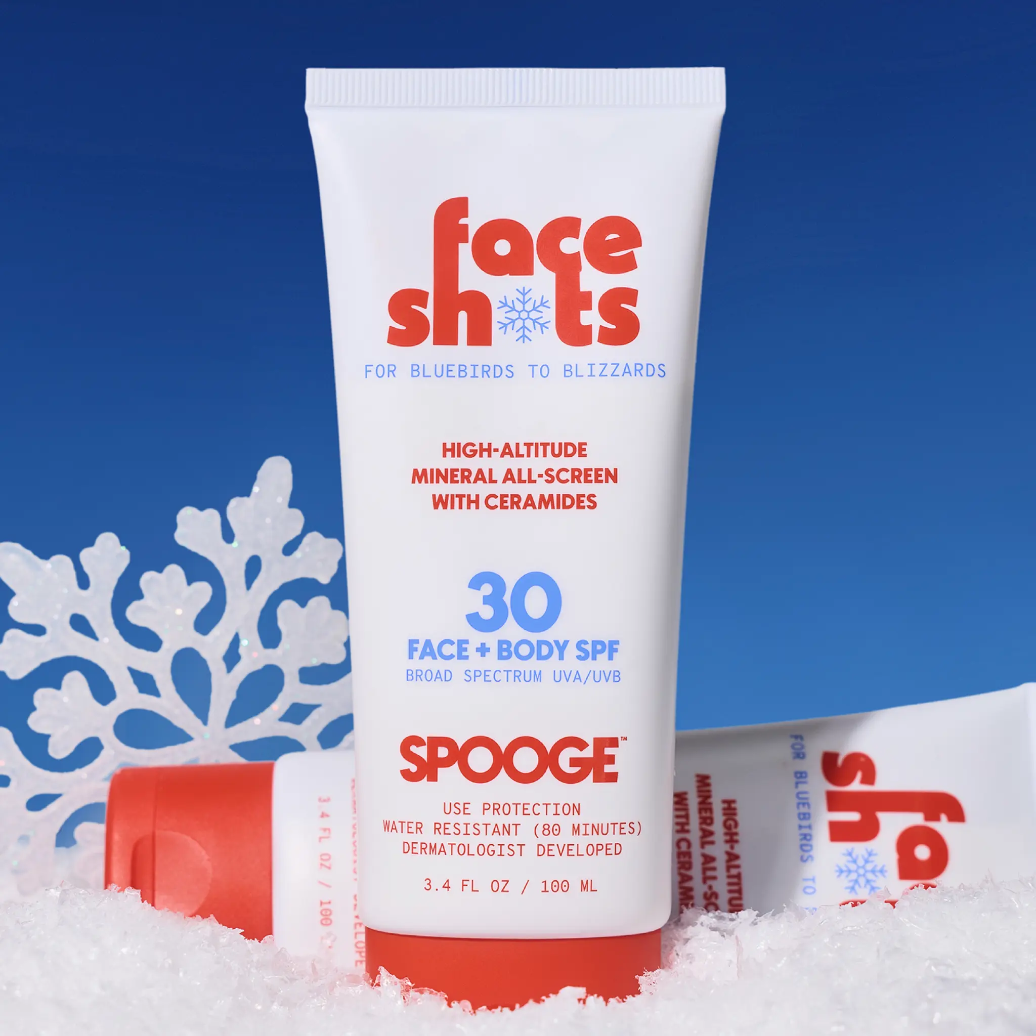 FACE SHOTS HIGH-ALTITUDE SUNSCREEN SPF 30 FACE SHOTS HIGH-ALTITUDE SUNSCREEN SPF 30