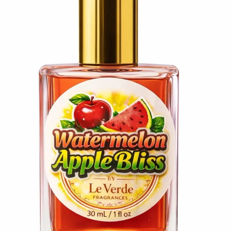 Le Verde Fragrances Watermelon Apple Bliss EDP 30 mL - Luxurious Fruity & Creamy Scent for Body Care