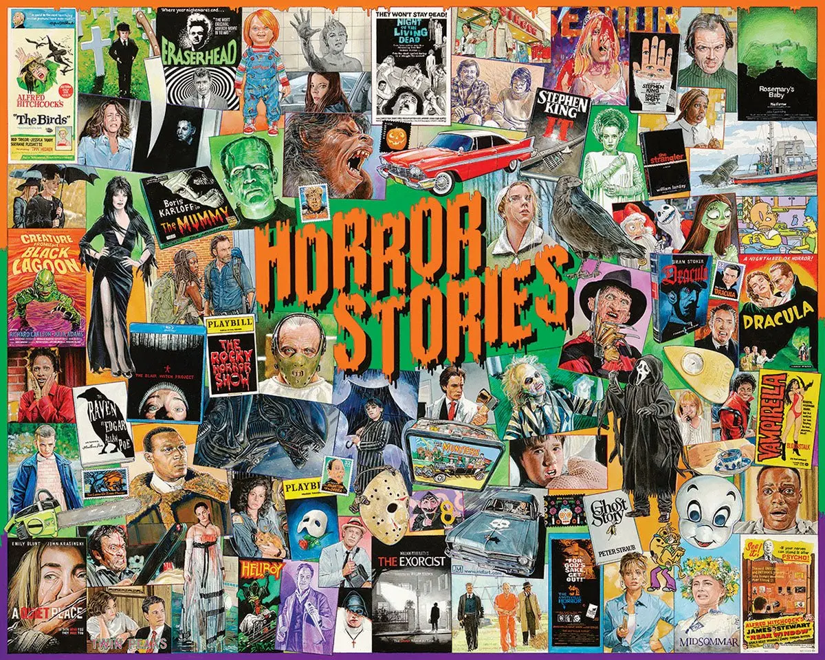 Horror Stories (1984pz) - 1000 Piece Jigsaw Puzzle Horror Stories (1984pz) - 1000 Piece Jigsaw Puzzle
