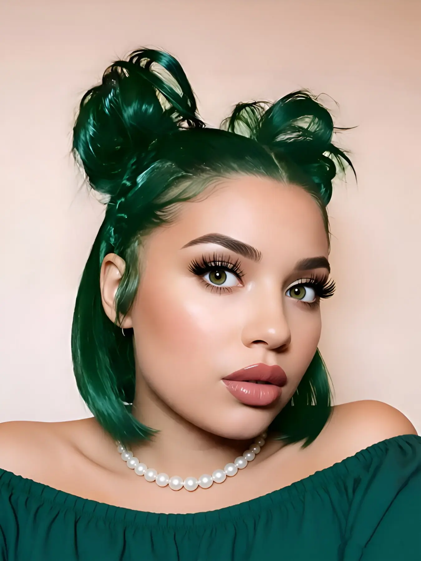green color  bob human hair wig daily party use bob cut human hair wig for women 13X4 frontal lace short straight human hair wig Beginner Friendly Wig Natural Looking Wigs Natural Scalp Wig
