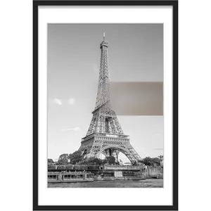 16x24 Black Wall Hanging Photo Frame - 1 Pack, Displays 14x20 Photos with Mat or 16x24 Artwork Without, Essential for Room Decorations and Home Decoration