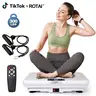 ROTAI Vibration Plate Lymphatic Drainage Machine for Full Body Workout and Relaxation Vibration Platform Low Noise Max Weight 330LBS, for Wellness and Fitness Home Gym Equipment #Summervibes