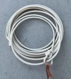 [HIGH QUALITY]27ft WESTERN KIDS ROPE LASSO CHARRO RANCH ROPE. KIDS COWBOY RODEO BEGINNER ROPE