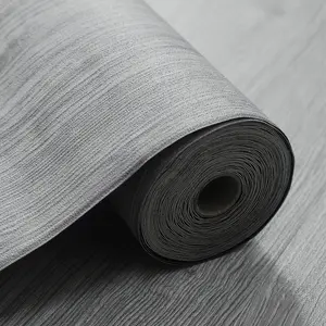 Self-Adhesive PVC Floor Wallpaper Roll, Wood Grain Pattern, 44.5x100cm, Ideal for Stairs Bathroom Living Room Bedroom Balcony Renovation, Waterproof Floor Flooring
