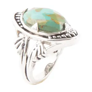 Barse Artisan Crafted Sweet Dreams Turquoise Ring