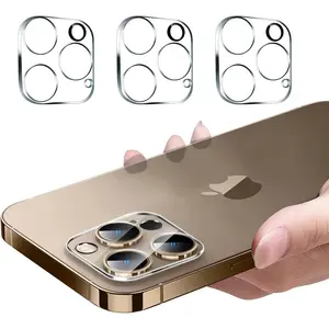 3PCS Rear Back Camera Lens Protector Tempered Glass for iPhone 16 Pro Max, iPhone 15 Pro Max - HD Clear Full Coverage Guard case Protection