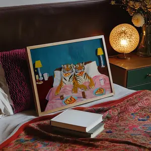 Dopamine Decor Artistic Cotton Print Artwork Matte Minimalist Ornaments Wall Decoration Room wall decor posters