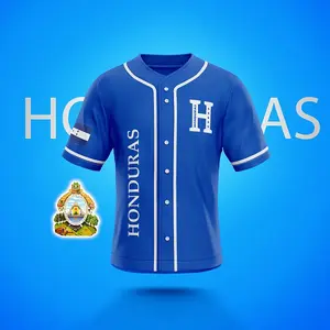 Honduras Baseball Blue Jersey