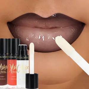 3PCS/Set Moisturize Lips Gloss, Give a glossy effect, Vivid Color with a Moisturizing Shine Suitable for Various Look