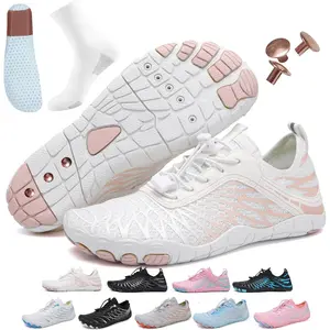 Grounding Shoes Barefoot Shoes with Copper Infused Iinsoles & Conductive Socks, Grounded Footwear for Women Effectively Soft,Comfortable