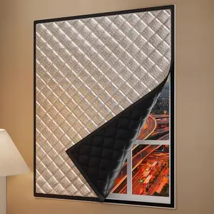 Winter Windproof Thermal Curtain – Thickened Insulation Panel for Bedrooms, Ideal for Blocking Cold Air in Northern Regions