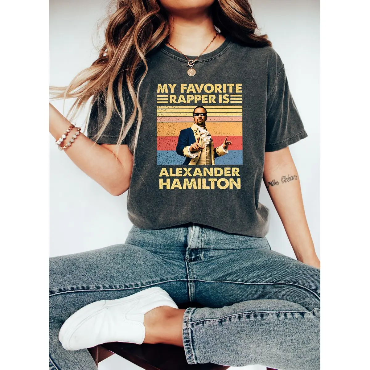 Comfort Colors My Favorite Rapper Is Alexanderr Hamiltonn Shirt, My Favorite Rapper Shirt, Funny Gift Tee, Retro Alexanderr Hamiltonn Shirt, Unisex Short Sleeve Tee, Classic Streetwear