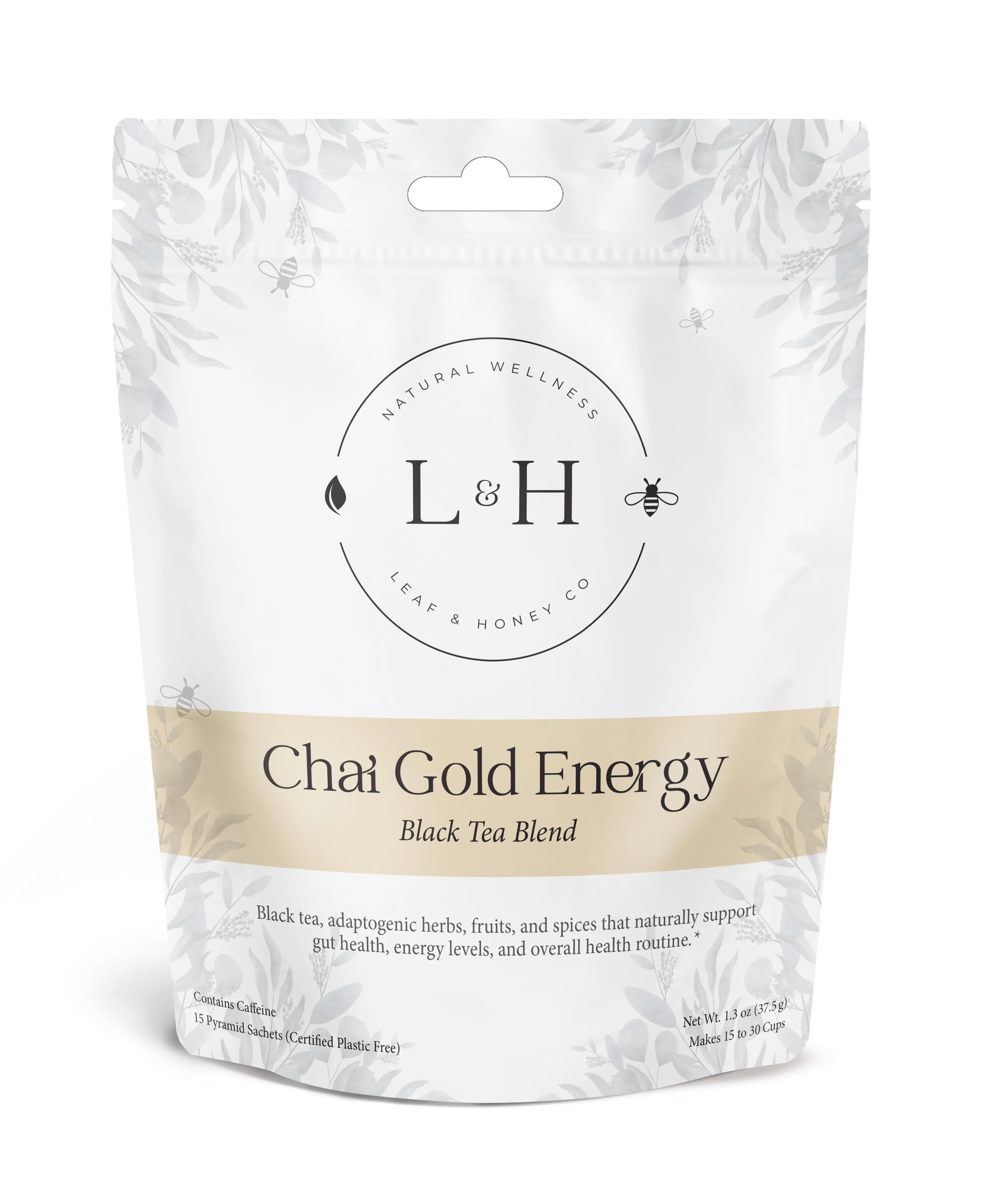 Chai Gold Energy - Spiced Chai Black Tea Blend