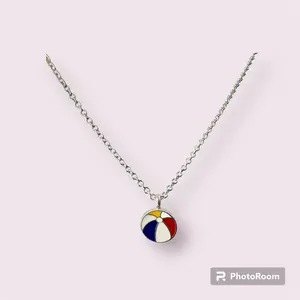 Charm Popz Beach Ball adjustable and interchangeable charm necklace