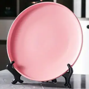 1pc Dish Rack, Vertical Hanging Hangable Plate Display Stand, Cake Hanging Plate Holder, for Living Room, Hotel, Restaurant and Bar, Kitchen Organizers and Storage, Kitchen Accessories