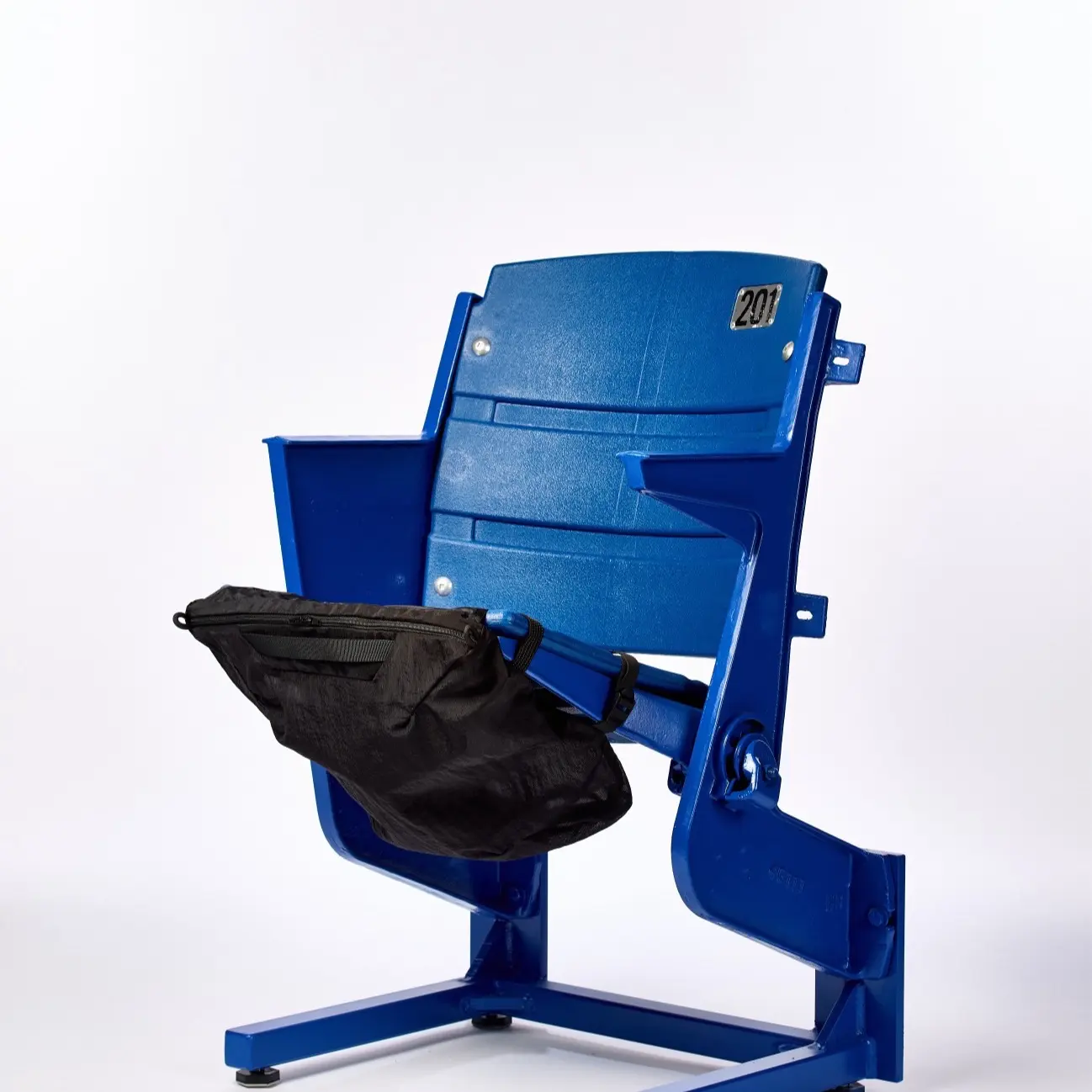 SEAT SUITE - The Ultimate Game Day Upgrade - First Under-Seat Storage Organizer for Stadiums & Arenas - Pack Pouch - Fits Keys, Wallet, Hats, Snacks, Souvenirs, Drinks, Winter Coats - Machine Washable Fabric - 6" x 3" x 2" - United States
