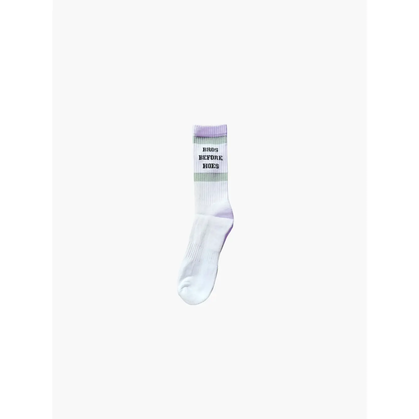 BROMO Socks - Boys Only Club with Gray Stripes