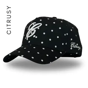 SIGNATURE C. TRUCKER HAT - POLKA DOT