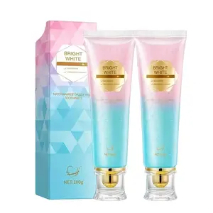 Nicotinamide Whitening Toothpaste 100g, Daily Use, Gentle Formula, Teeth Whitening & Stain Removal, Non-Alcoholic, Single Item