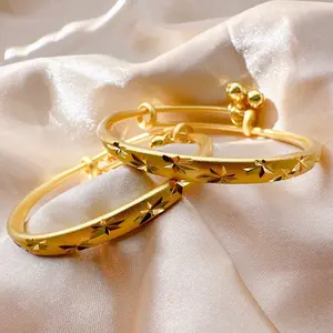 Adjustable Gold Filled Baby Bracelet for Toddlers - Perfect Accessory for Your Little One