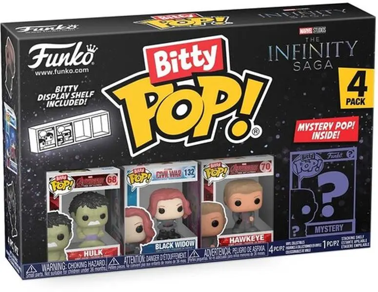 FUNKO BITTY POP!: Marvel - Hulk 4PK  [COLLECTIBLES] Vinyl figurine/statue