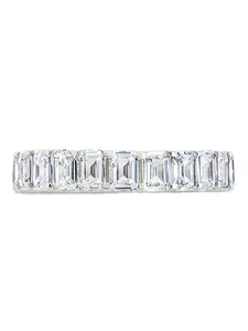 Sterling Silver Rio Baguette CZ Ring