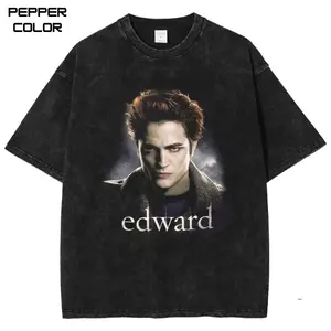 Edward Cullen Graphic T-Shirt, Zendaya Wearing Edward Cullen T Shirt, Twilight Movie Vintage shirt, Unisex Streetwear Tee, cotton crewneck shirt, Trending, All Size, Fans Gift