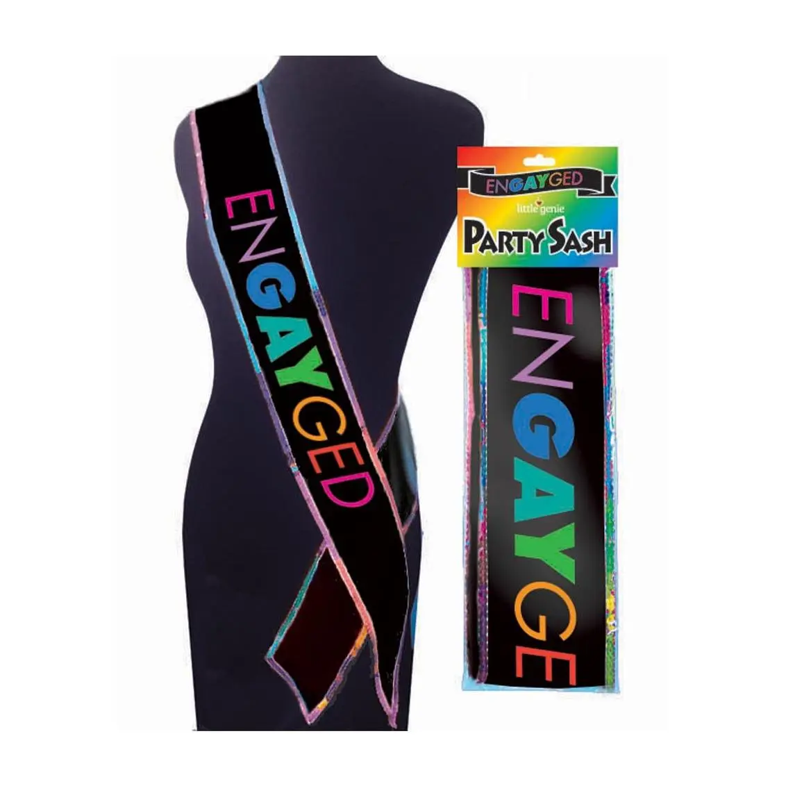 Engayged Pride Party Sash