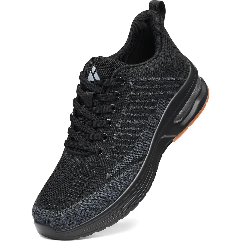 Mishansha Air Cushion Running Shoes - Men's & Women's Ultra Light Traction Sneakers, Breathable Flexible Upper Hugs Feet Naturally, Sturdy PU Sole Stands Up to Mileage, US Sizes 7-15, Men's Shoes for Running & Casual Walking