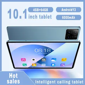 10.1-inch calling tablet Android 13 4GB RAM 64GB ROM supports SIM, TF card cellular network WIFI function dual cameras 5MP+8MP eight core chip 6000mAh battery Bluetooth/black/green