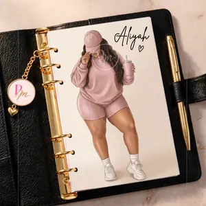 Muse Collection Dashboard | Personalized Planner Dashboard | Dashboard | Feminine Planner Accessory