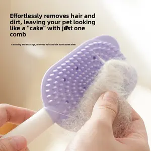 Pet Deshedding Brush – Removes Loose Fur Easily for Cats & Dogs