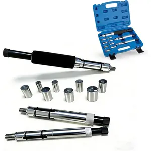 Universal Clutch Alignment Tool Kit, 11-Piece Set with 3 Spindles & 8 Adapters, for Disc Centering on Cars, and Light Trucks