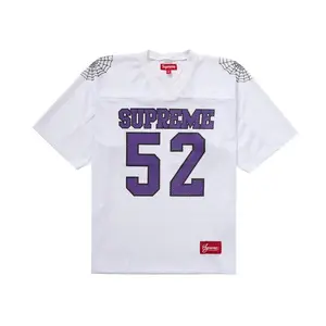 Supreme Men's Spiderweb Football Jersey White, from StockX