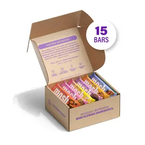 MOSH Best Sellers Variety Pack - 15 Protein Bars, High Protein, Lower Sugar, High Fiber, Keto-Friendly, Gluten Free, 6+ Brain Nutrients including Cognizin, Mission Focused and Gives Back