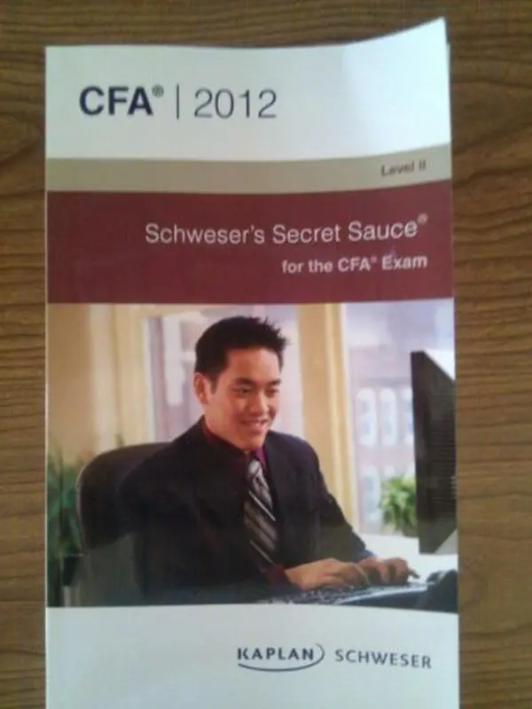 USED Book - 2012 CFA Level II Schweser's Secret Sauce by Kaplan Schweser (Unknown)