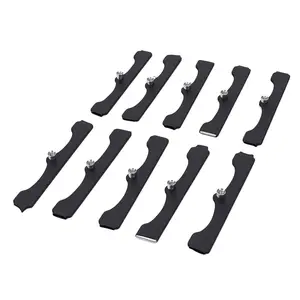 10Pcs Wall Box Repair Tool with Robust Galvanized Iron for Bottomless Installation, Loose Electrical Outlets and Switches Panel Fastener, Concealed Box Repairer, Outlet Spacer Mounting Fixtures fathersdaygift