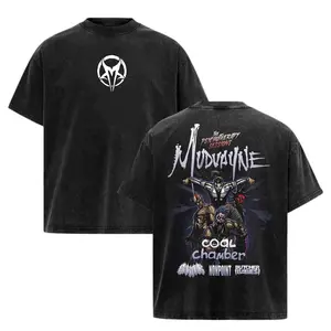 Retro Rare Mudvayne Coal Chamber GWAR Tour T-shirt, Music Graphic Tee, Cotton Fabric, Men's and Women's, Tshirt