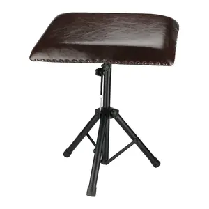 Large-sized armrest support frame - Professional-grade and sturdy construction made of steel material -, equipped with thick and soft eco-friendly leather cushions and metal bases. Banner support frame